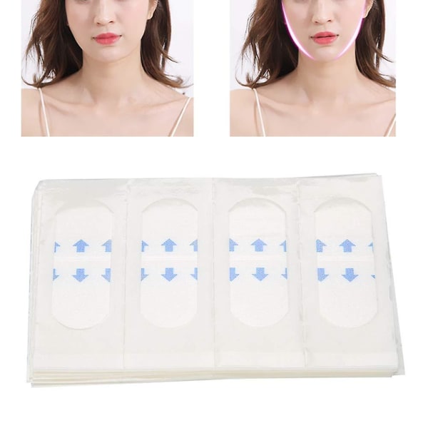40st/ set Invisible Lift Face Sticker, Thin Face Sticker + Makeup Face Chin Lift Pads Face Thin V Line Patch Quick