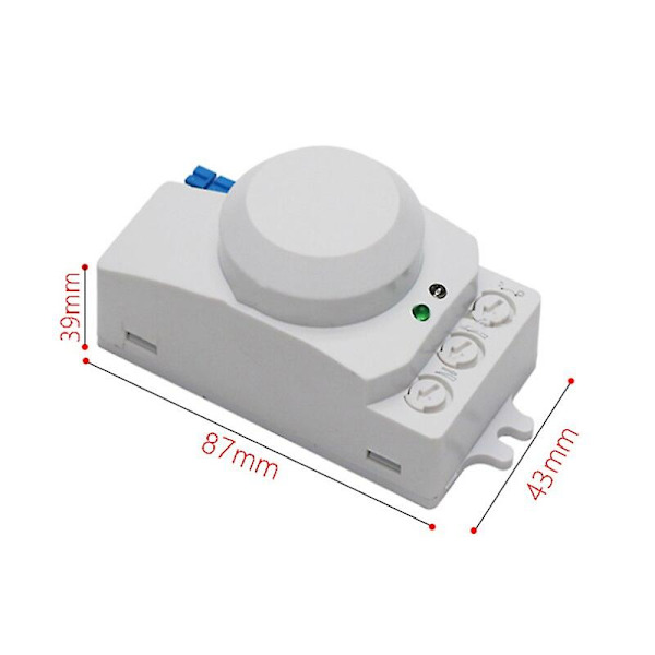 Mikrobølge Sensor Switch 5.8ghz Led Mikrobølge Radar Sensor Lysswitch