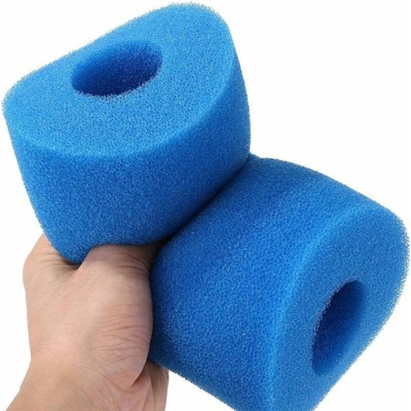 4 st filter svamp, poolfilter, poolfilter skum, filter svamp