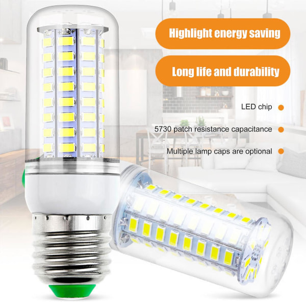 B22 Flamskyddad Majskolvlampa Hög Säkerhetsprestanda Energisparare