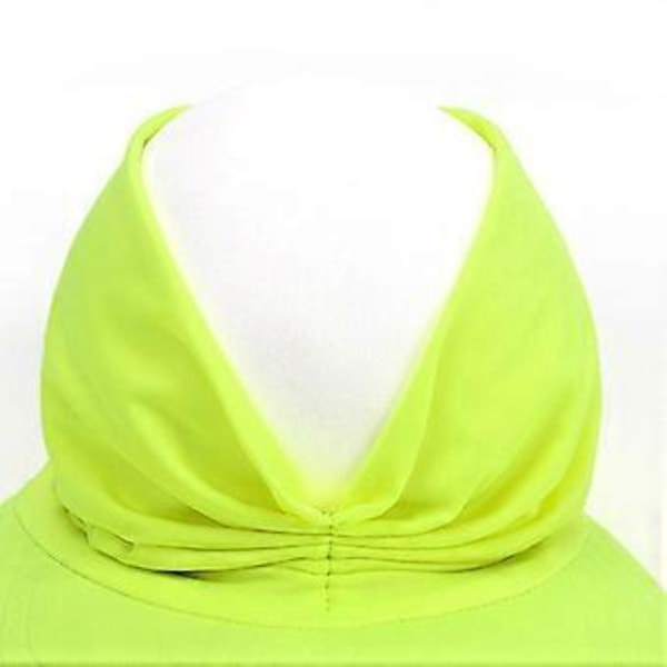 Dam Visir Ihålig Topp Casual Hatt Kepsar för utomhusbruk Strand Camping Vandring (Gul)