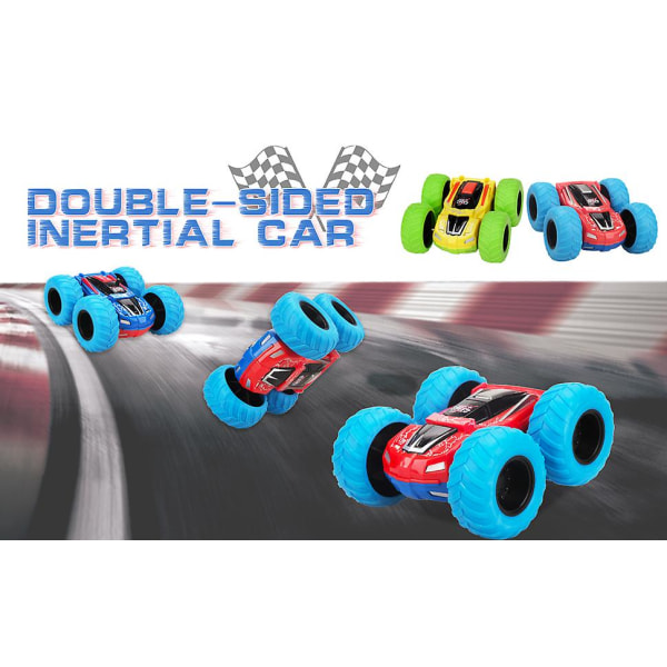 360 Cool Flip Stunt Friction Inertia Monster Truck Toy Cars Indoor&amp;outdoor Toy Gift 4PCS