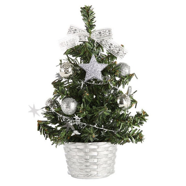 Mini juletræ, julebordsdekoration, 20 cm