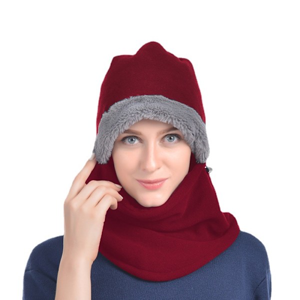 Balaclava, Unisex-fleecehattu, Tuulenpitävä hiihtohuppu, Kylmänsuoja