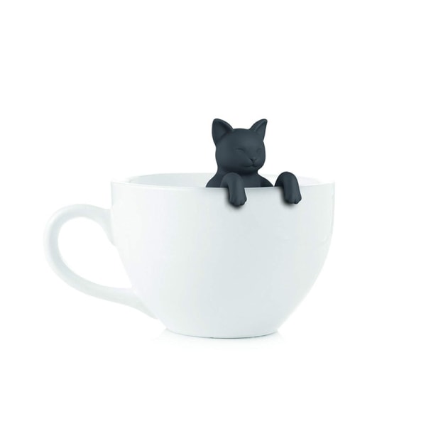 1 st svart silikon tekula infuser filter infuser kreativ te S