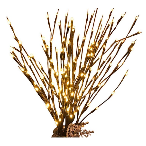 3 st LED-simuleringsgren blomsterarrangemang ljussling crea