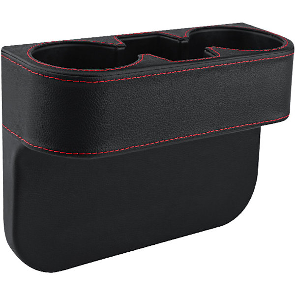 Mus over billedet for at zoome ind Læder Bil Kopholder 28 * 20,7 cm Universal Bil Kopholder Bil Kopholder Opbevaring Bil Kopholder Organizer Drikkeholder