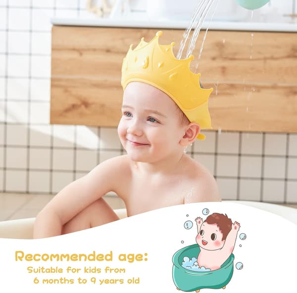 Babyduschmössa, Babymössa för simning, Duschmössa för 0-9 år