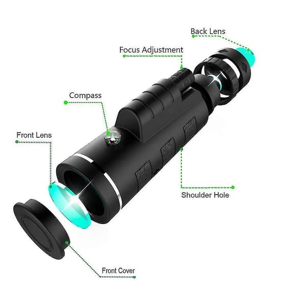 Monokular Teleskop Natte Kikkert Spotting Scope