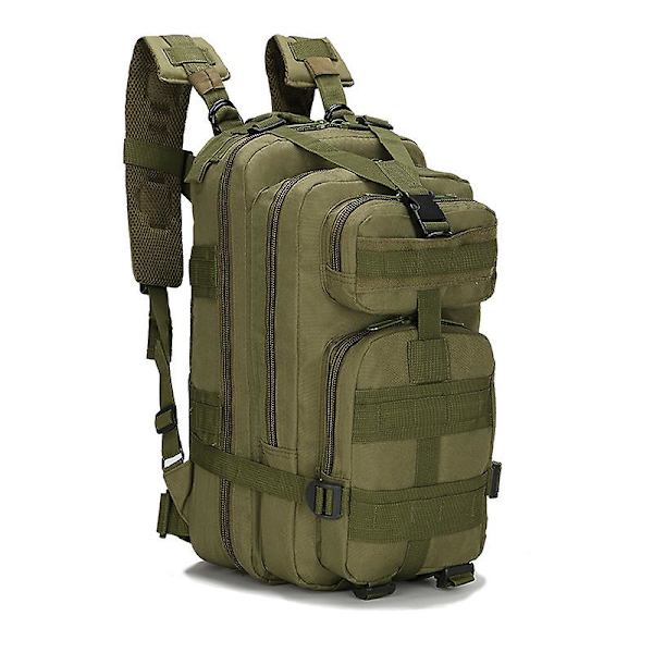 30L Militær Taktisk Hær Ryggsekk Ryggsekk Camping Fotturer Tursekk Utendørs (Grønn)