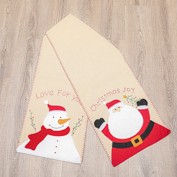 Julemandens bordflag, 178*35cm