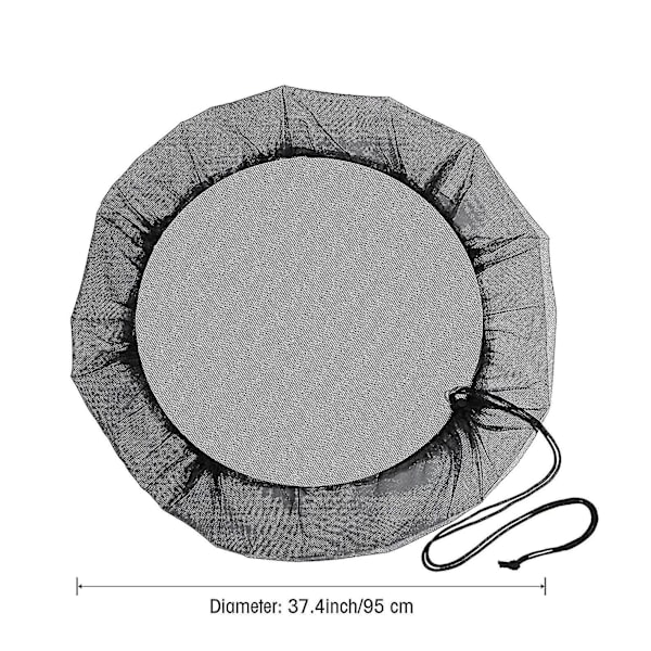 Nätlock för regntunnor - förhindrar myggor och skräp från att komma in i regnhinken