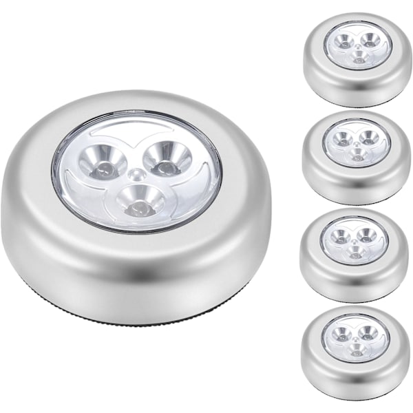 5 set IPOW LED batteridriven sladdlös nattlampa stick för