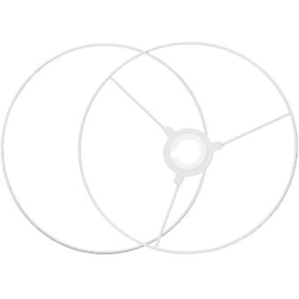1 Set Lampskärmsram 25cm Ljuskrona Lampfäste Ring Gör-det-själv Trumring Lampskärm