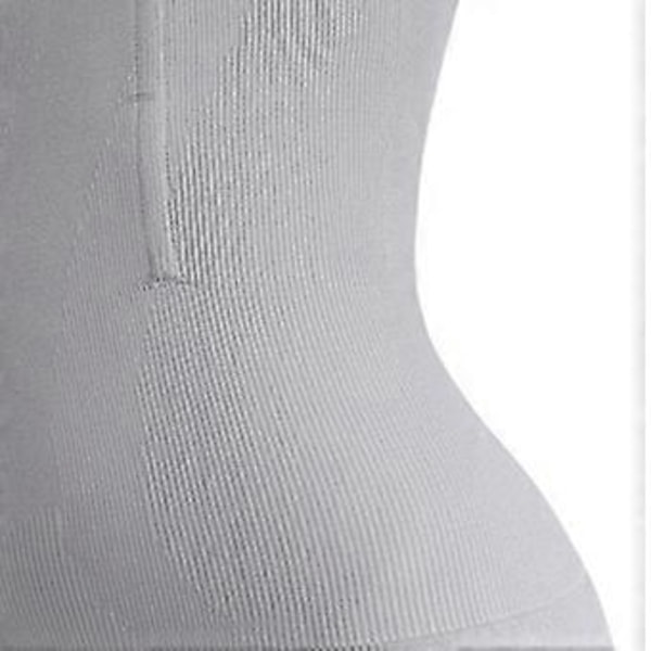 Högmidjade Body Shaper Boyshorts Midjeformande och Ryggutjämnande Shapewear för Kvinnor (Grå M L) Gray M L