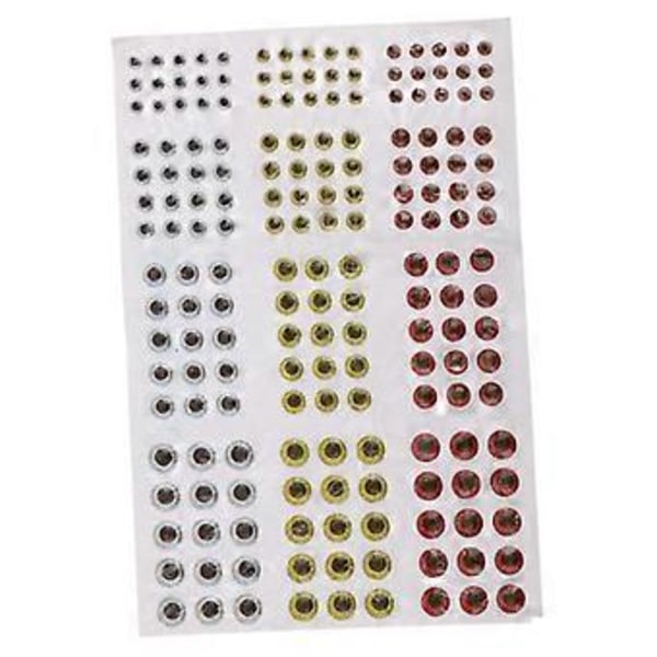 Erä 183kpl 2D Holografisia Ulkokäyttöön Tarkoitettuja Kalastusvieheen Silmiä, Perhonsidontaan, Jigeihin, Askarteluun()