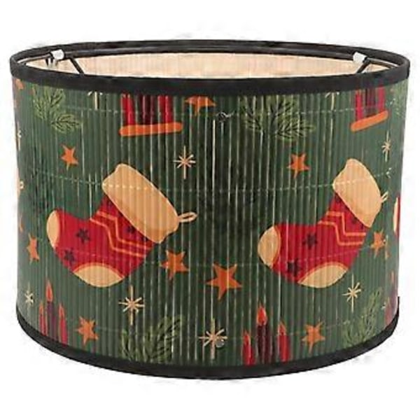 Dekorativ lampskärm Bambu Lampskärm Jul Lampskärm Jul Lampskärm Colorful