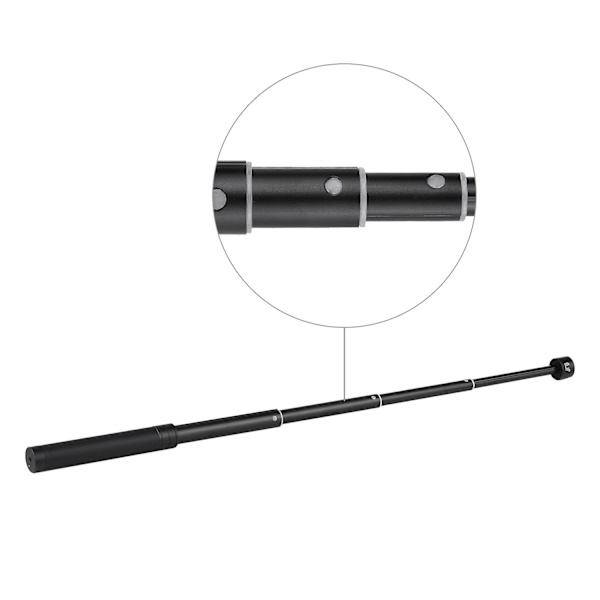 Teleskopisk stabilisatorförlängningsstång 73 cm 1/4 tum aluminiumlegeringspol för gimbalstabilisator Zhiyun Feiyu