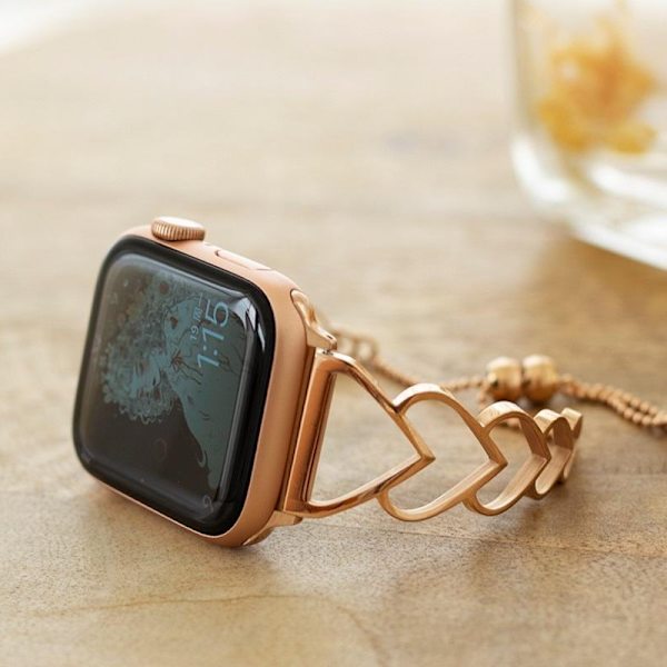 Klockarmband för smarta klockor Universell ersättning Smartwatch-band Metallstål Mesh Snabbfrigörande armband för män kvinnor