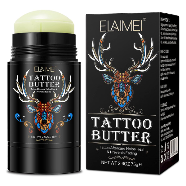 Tatovering Efterbehandling, Tatovering Balsam Til Før, Under Og Efter Tatoveringsprocessen, Fremmer Heling, Forbedrer Farver, Reparation