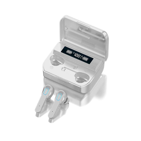 T33 Bluetooth 5.2 In-ear Headset Hifi Four Speakers With Charging Case Touch Control White