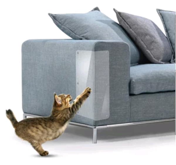 Katt Klorebeskyttelse Sofa Beskyttelsesputer (2 stk 15x50cm)