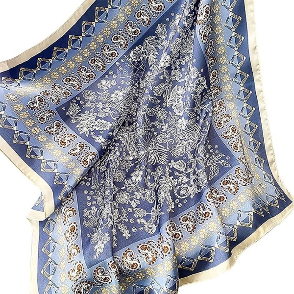 Damhalsduk Bandana Halsscarf Dam Elegant Silkescarf Näsduk