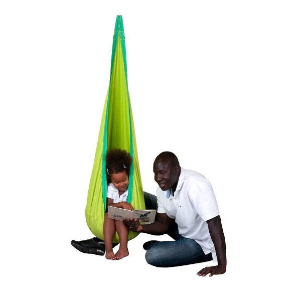 Hamlock Pod Swing Balkong Lazy Hängmatta Swing Utomhus Vagga Hängande Stol För Barn