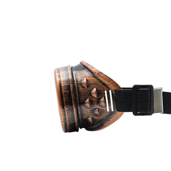 Bronze 1 stk. Sorte solbriller i steampunk-stil