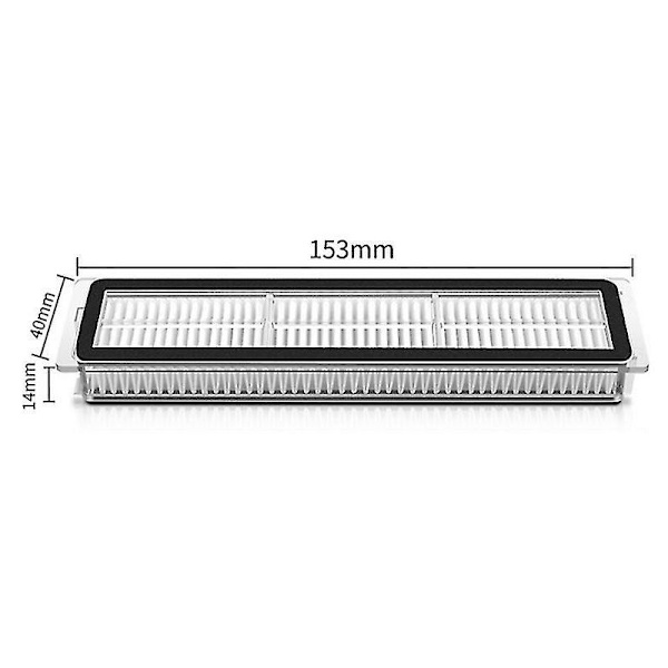 4 stk. HEPA-filter til Xiaomi Dreame D9/l10 Pro robotstøvsuger