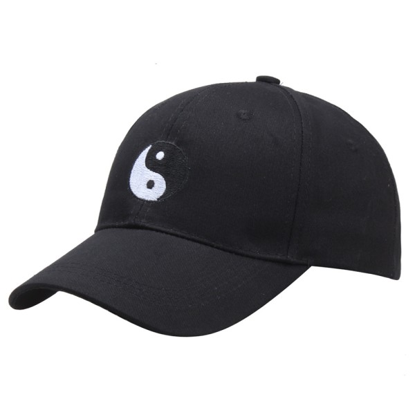 Adjustable Hat Baseball Cap Cotton Peaked Cap Embroidered Tai Chi