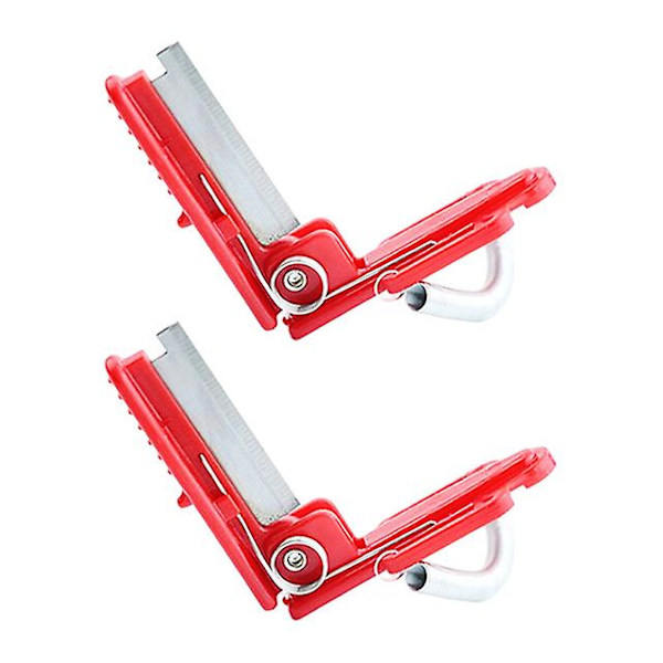 2 stk/sett Hagehøsting Verktøy Fruktplukker Planter Trimmer Separator Mini Hage Beskjærer Rustfritt Stål Saks