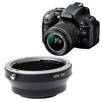 M4/3 Mount Adapter Ring til EF Mount Lens til Olympus til Panasonic Ny