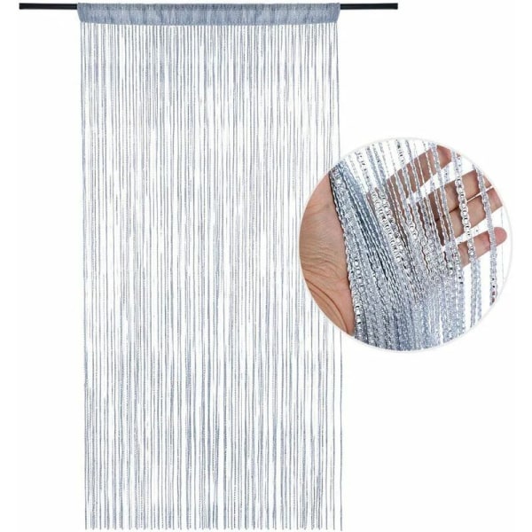 100 x 200 cm Blackout Curtain Anti Fly Door Gardin Glitter Mosqu