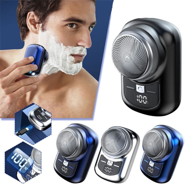 Body Shaver Elektrisk rakapparat med Power Display, USB laddning, Min