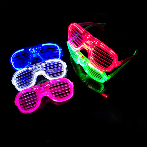 LED-lysbriller, lukkere, kaldt lys, festbar, diskoteknettverk