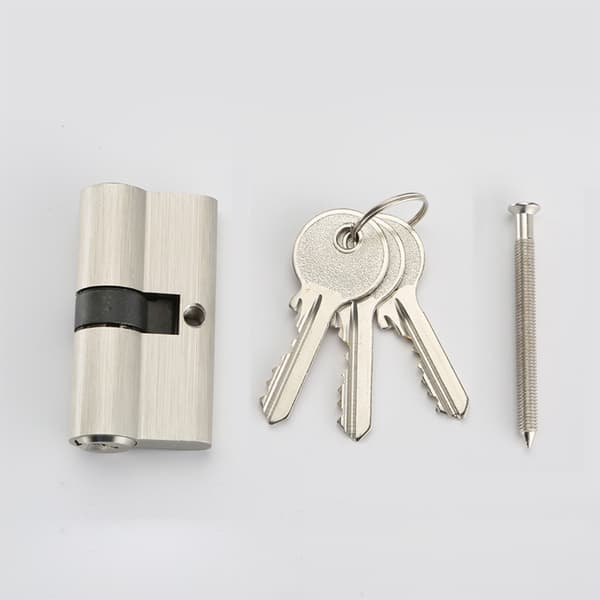 Profilcylinder med nødfunktion og vendbar nøgle 60MM (30+30)