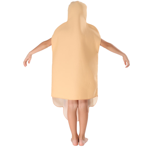 3D børns hotdog-dragt heldragt mad scene rollespil kostume