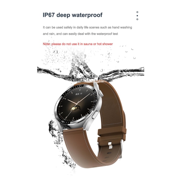 Um95pro Bluetooth-opkald Sundhedsmonitorering Meito Skridttælling Smart Watch