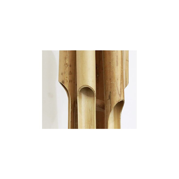 Vindklockor, brun, bambu (större, kokosnötskalset)