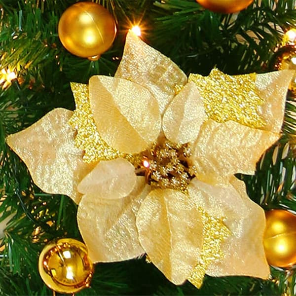Julekransdekorasjon med lys, kunstig julemus