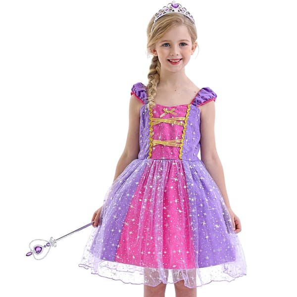 Princessedragt til pige (150 cm)