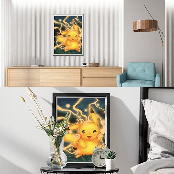 5D timanttimaalaus-DIY-30x40cm-Sata tuhatta volttia