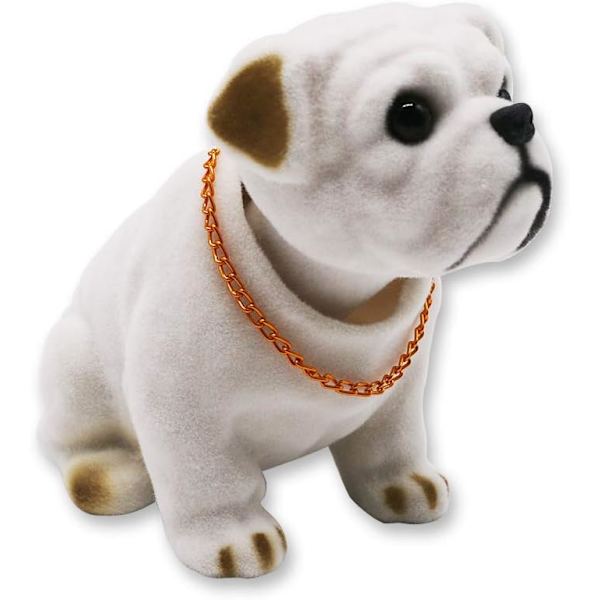 Bobble Head, Bildekoration Nickande Hundprydnader Hög Emulering