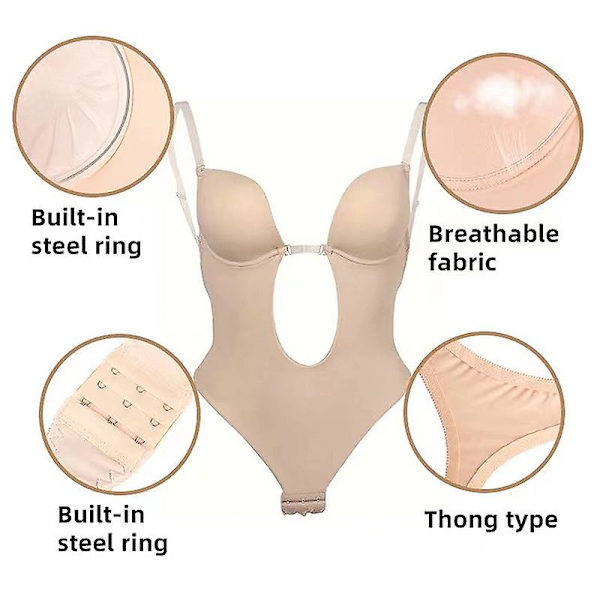 Heldelat underwire-behå i ett stycke, sexig bralette-underkläder, stor byst, visar liten, samlande behå (M)