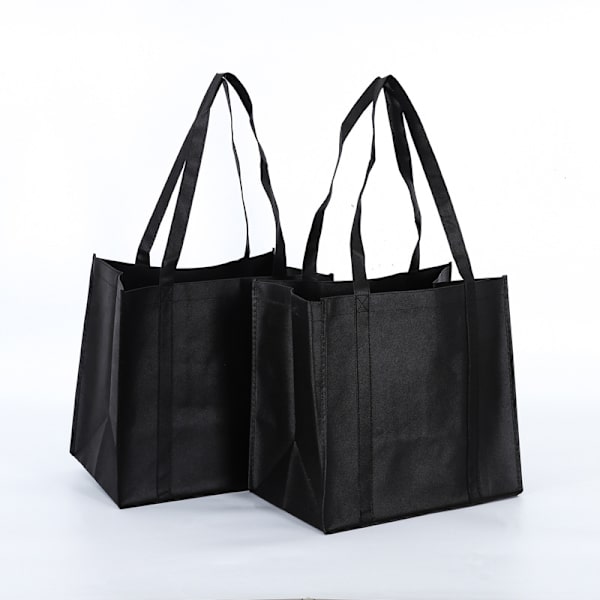 Stoff flaskeholderposer for flasker Flasketransportpose med rom for 6 1,5 liters flasker for oppbevaring Vann Vin Øl 38x25x35CM
