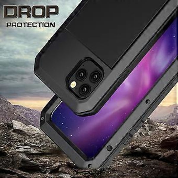 Apple iPhone 13 Pro -puhelimelle, pudotussuojattu suojakotelo, Commuter-sarja, musta