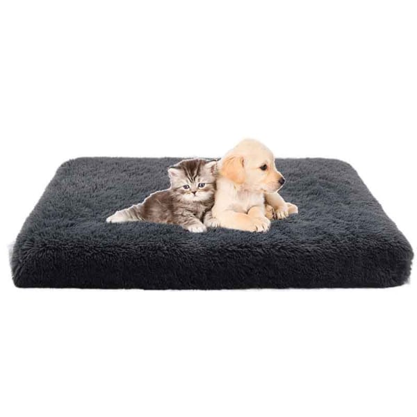 Djup grå s 40*30*5cm hund 5kg inuti, stor storlek avtagbar lång p