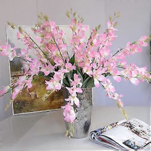 Pink Phalaenopsis Enkelt Stilk til Moderne Bryllupsdekoration