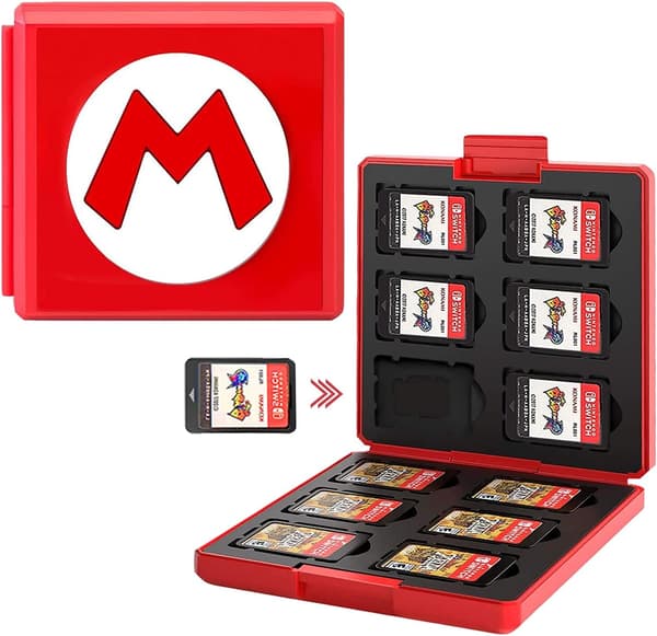 Nintendo Switch Lite NS-spilopbevaringsboks - Plads til op til 12 spil